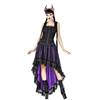Sinister - 1018 Jupe haute - Noir/Violet Product image
